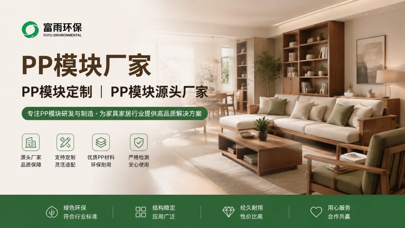 兰洋镇服务500+客户的PP模块源头厂家